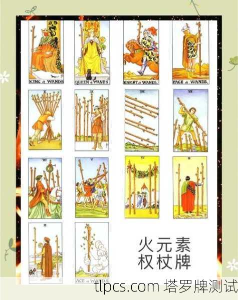 塔罗牌中的火元素及其代表数字的深层解析