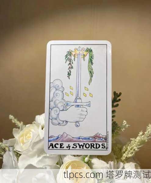 卡通塔罗牌宝剑女皇,智慧与决断的象征