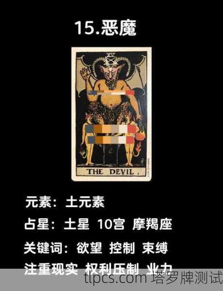 塔罗牌中的恶魔牌,象征与深层解读