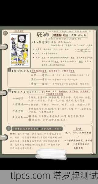 塔罗牌中的力量与死神,解读与测试指南