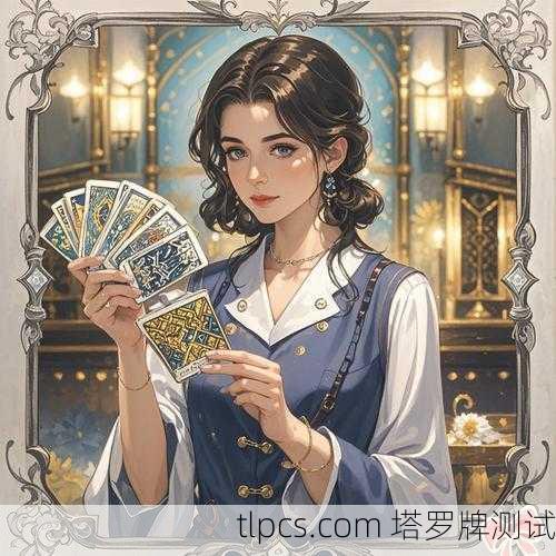 神秘与美的交融,美女手持塔罗牌解说视频的魅力解析