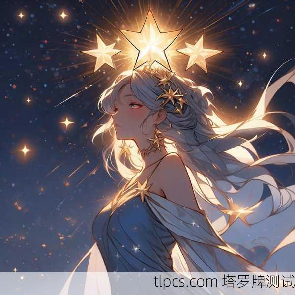 塔罗牌印象,插画头像女生的神秘魅力