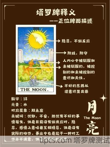 塔罗牌事业解读,月亮逆位的深层含义与测试实例