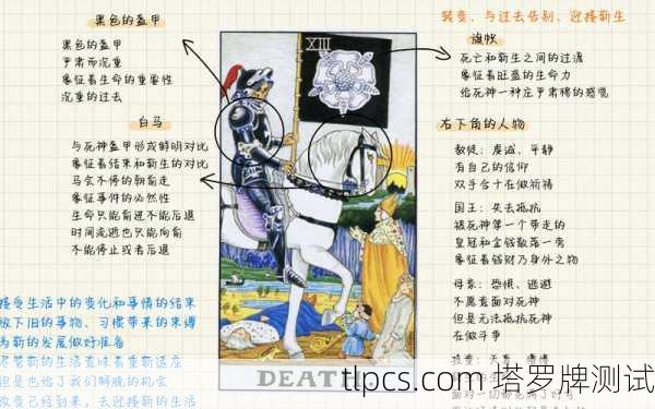 塔罗牌死神逆位解析，转变、抗拒与重生