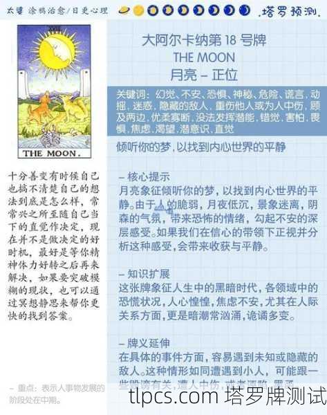 感情卡关?月亮正位塔罗牌揭秘,你的内心恐惧才是最大阻碍!