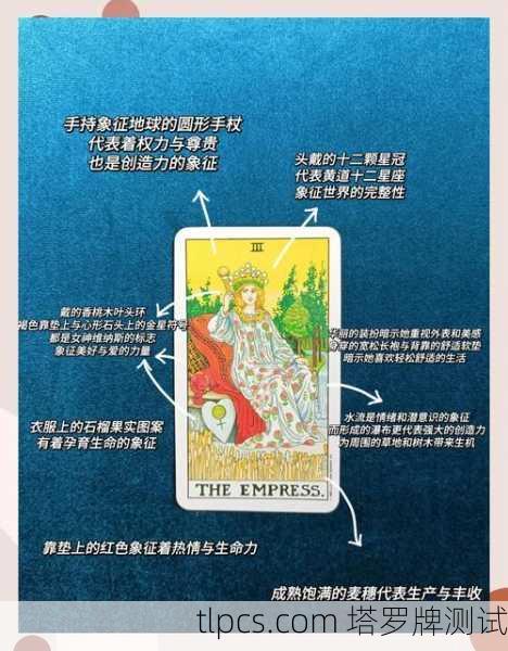 塔罗牌皇后牌拟人化，她不只是温柔，更是掌控人生的力量