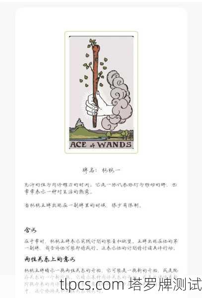 权杖二正位 是塔罗牌中一张充满力量与决策意味的牌。它描绘了一位手持地球仪、站在城堡高处的领主，眺望远方，权衡着手中的选择与未来的可能性。这张牌的核心主题是 主动规划、潜在行动与二元选择