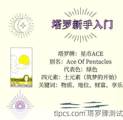你抽到的星币一（Ace of Pentacles）是一张充满希望与潜力的牌，象征着物质、财富、新机会和稳定性的开端。以下是这张牌的详细解读