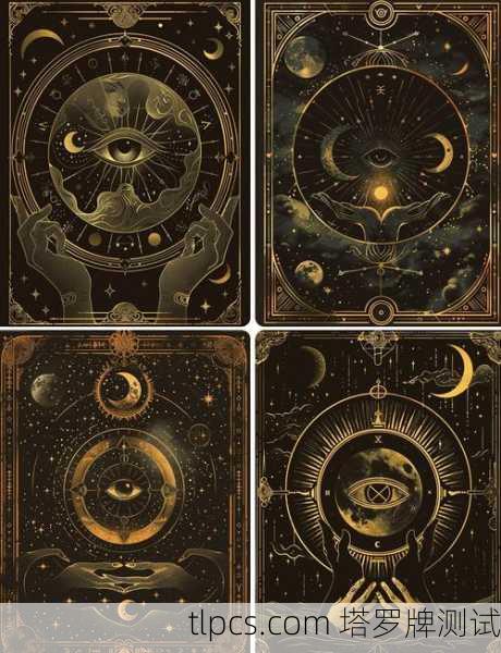 塔罗牌中的唯美秘境,当古老符号遇见诗意背景