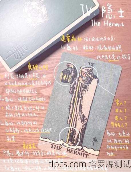 塔罗牌中的隐士，当我独自提灯，照亮内心的迷雾
