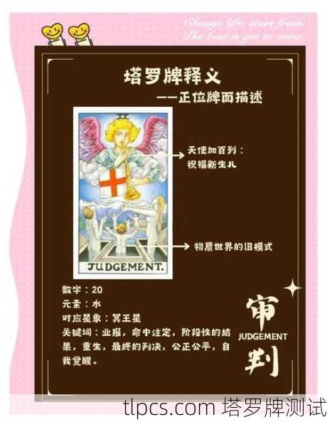 审判正位中国塔罗牌，抽到这张牌，你的人生转折点要来了吗？