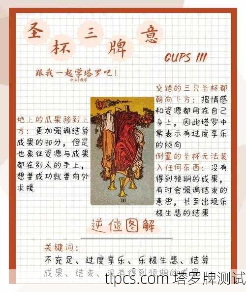 逆位圣杯三，当欢宴散场，如何面对关系中的暗涌与失衡？