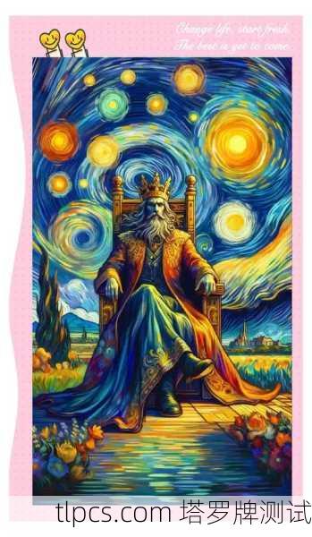 塔罗牌中的皇帝，当生活需要你戴上王冠