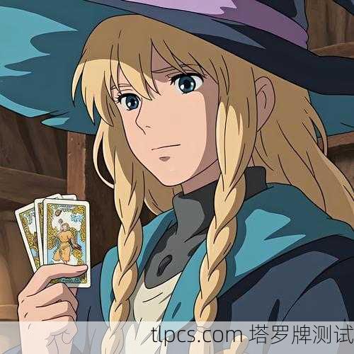 塔罗牌巫师头像，一面窥探灵魂的魔镜