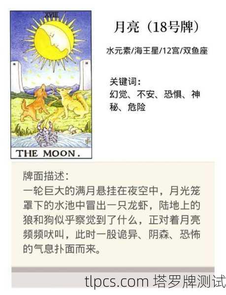 塔罗牌月亮事业，你的职场迷茫，这张牌早就看透了！