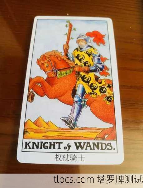 你抽到了权杖骑士（Knight of Wands）这是一张充满行动力、热情与冒险精神的牌。它象征着快速行动、自信、冲动以及追求目标的强烈能量