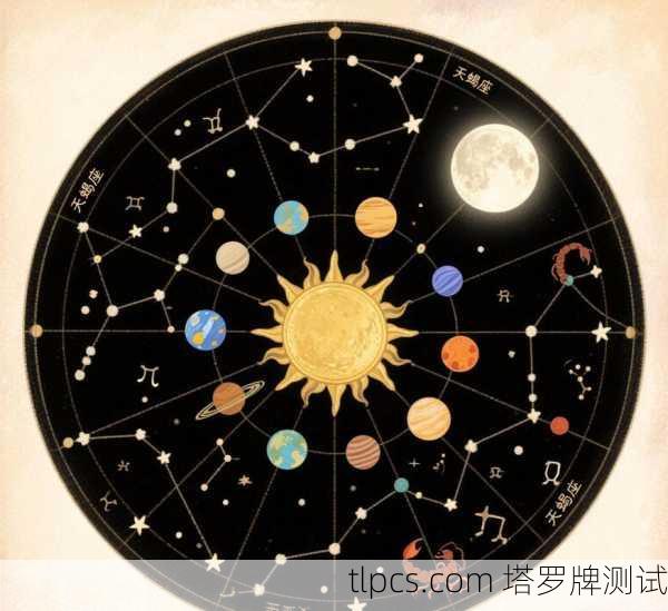 星象塔罗牌阵，解开宇宙密码的占卜魔法