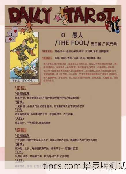 塔罗牌里的死神与愚人，当终结遇上新生，你的命运牌说了啥？