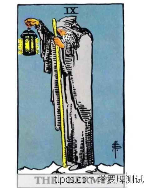 花影塔罗牌隐者,探寻内在智慧的明灯